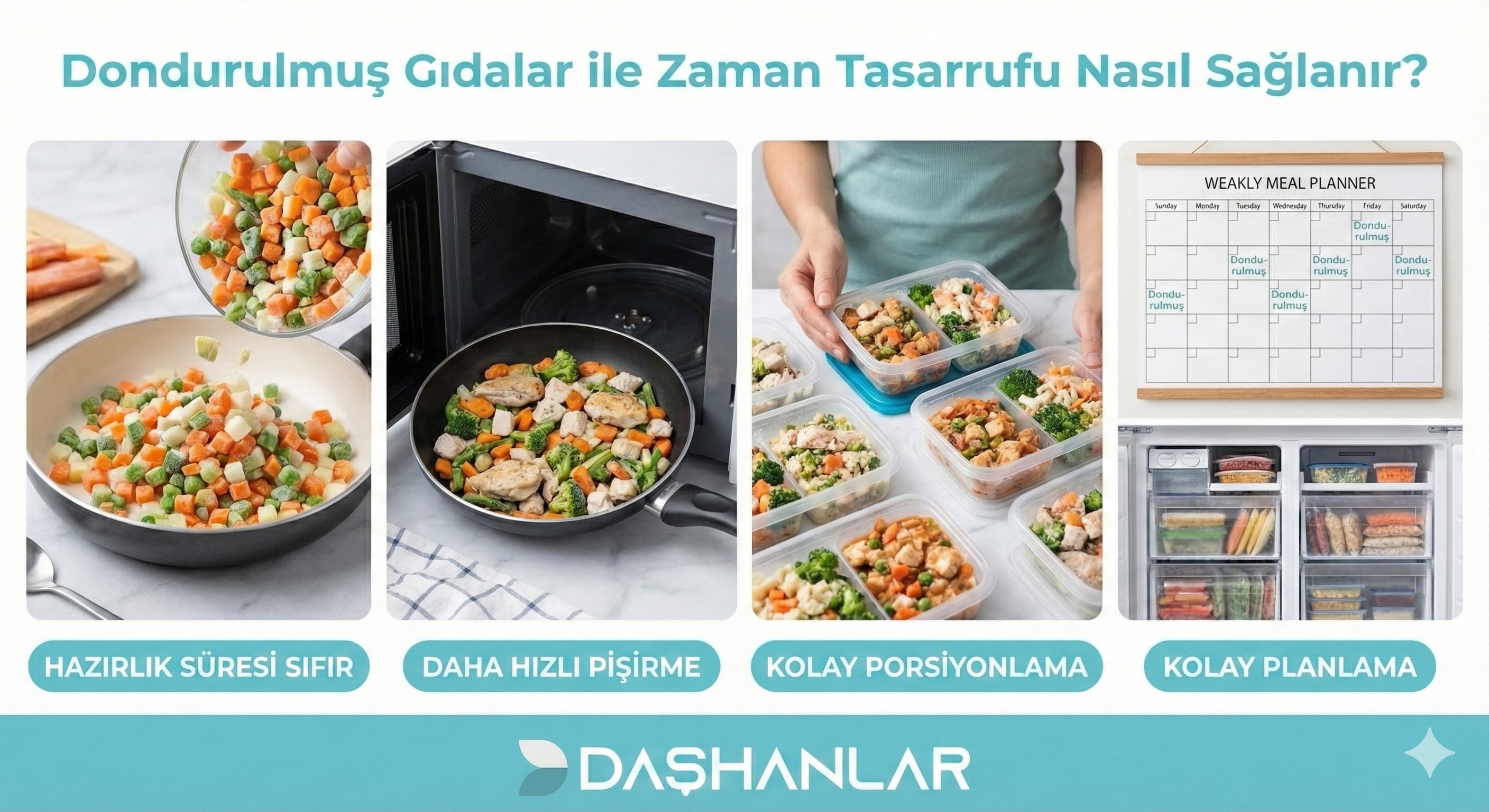 Dondurulmuş Gıdalar ile Zaman Tasarrufu Nasıl Sağlanır?